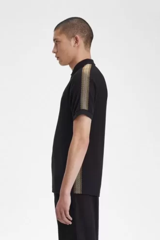 Honeycomb Taped Men’s Polo Shirt Honeycomb Taped Men’s Polo Shirt