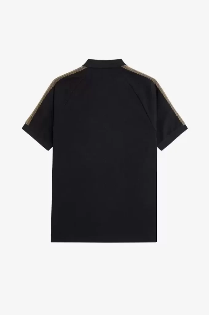 Honeycomb Taped Men’s Polo Shirt