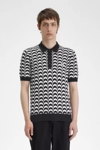 Jacquard Knitted Men’s Shirt Jacquard Knitted Men’s Shirt