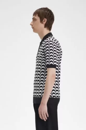 Jacquard Knitted Men’s Shirt Jacquard Knitted Men’s Shirt