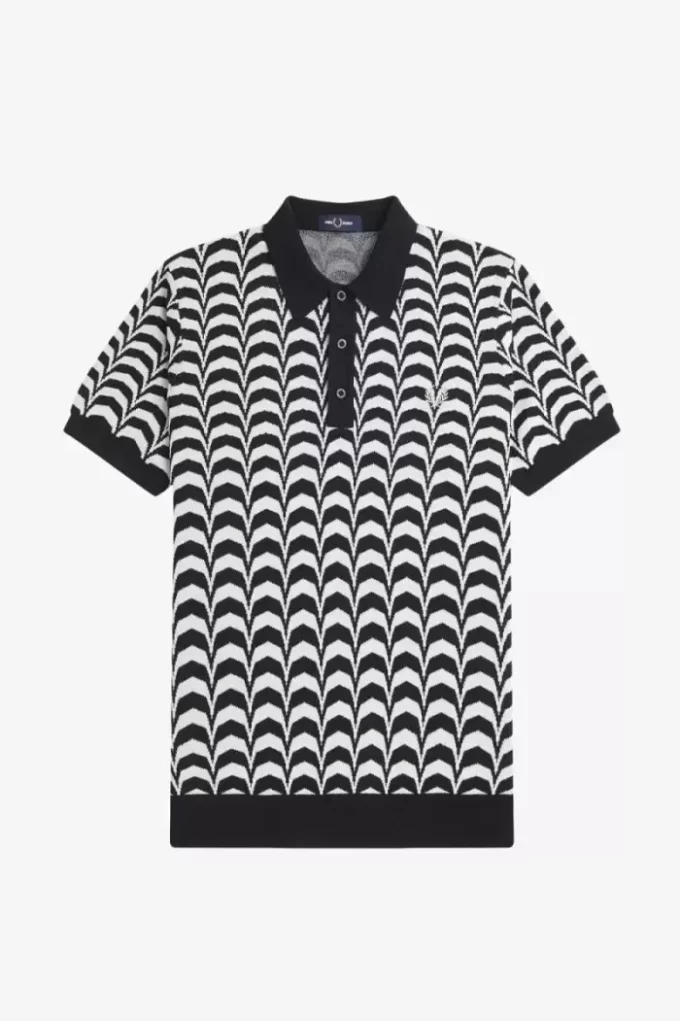 Jacquard Knitted Men’s Shirt Jacquard Knitted Men’s Shirt