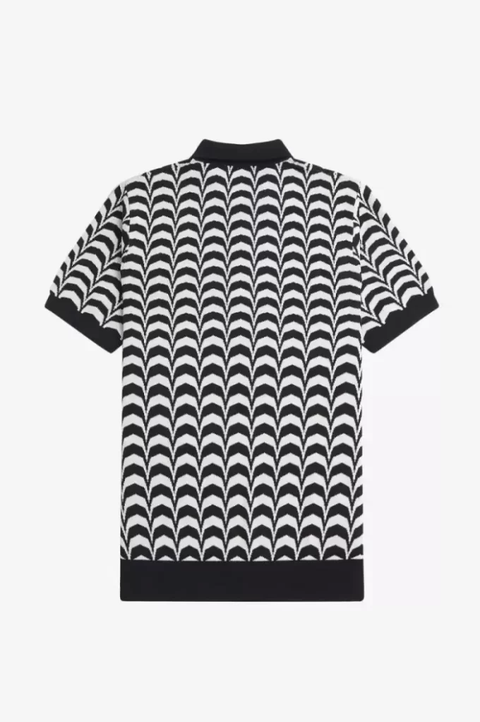 Jacquard Knitted Men’s Shirt Jacquard Knitted Men’s Shirt