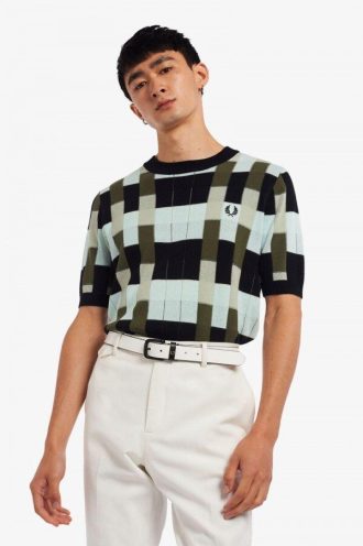 Jacquard Knitted T Shirts