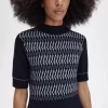 Jacquard Knitted Women’s Dress