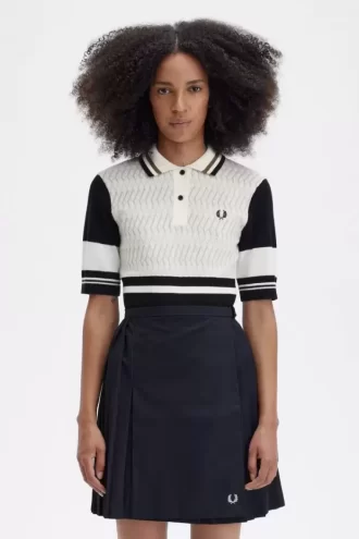 Jacquard Knitted Women’s Shirt
