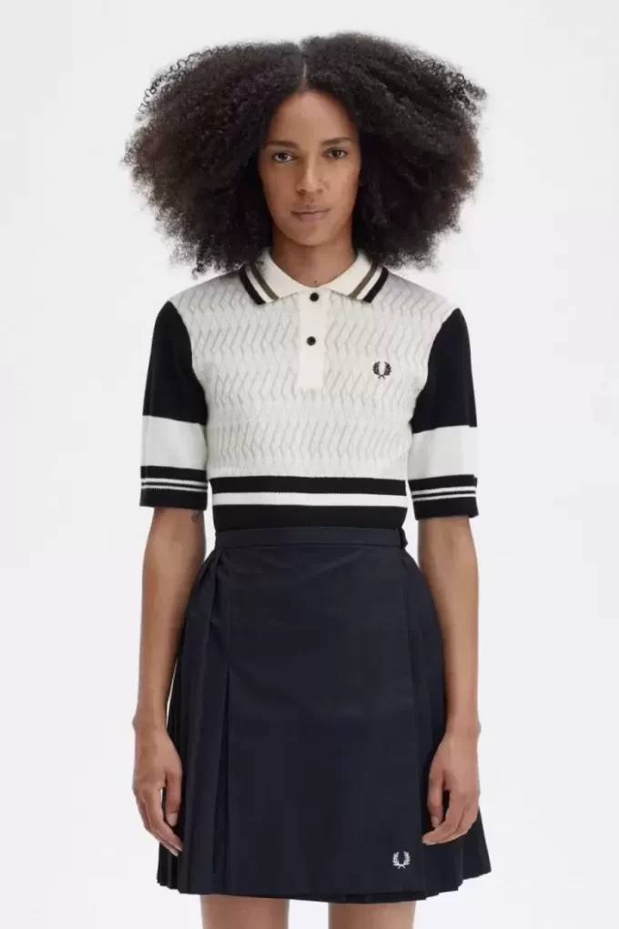 Jacquard Knitted Women’s Shirt Jacquard Knitted Women’s Shirt