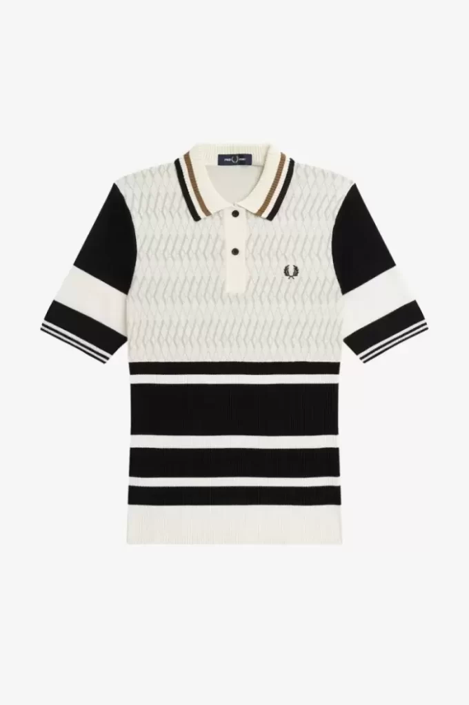 Jacquard Knitted Women’s Shirt Jacquard Knitted Women’s Shirt