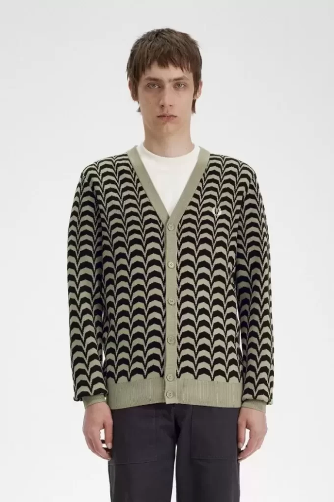 Jacquard Men’s Cardigan Jacquard Men’s Cardigan