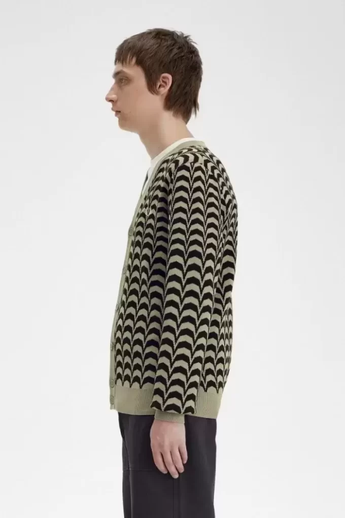 Jacquard Men’s Cardigan Jacquard Men’s Cardigan
