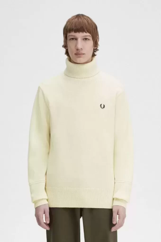 Knitted Roll Neck Men’s Jumper Knitted Roll Neck Men’s Jumper