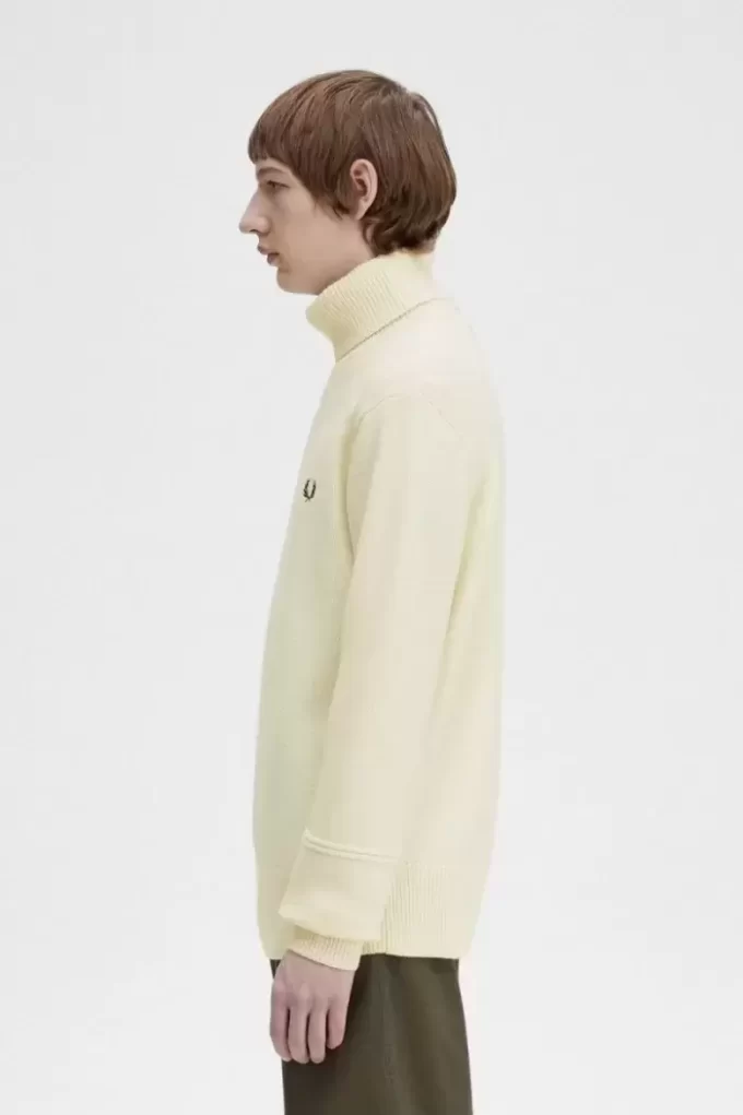 Knitted Roll Neck Men’s Jumper Knitted Roll Neck Men’s Jumper