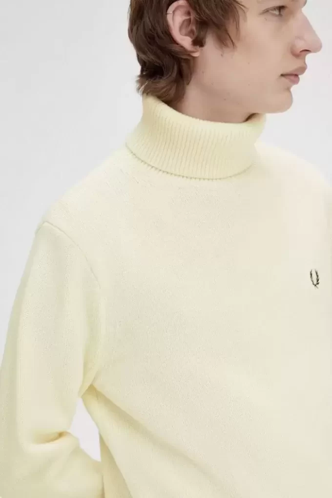 Knitted Roll Neck Men’s Jumper Knitted Roll Neck Men’s Jumper