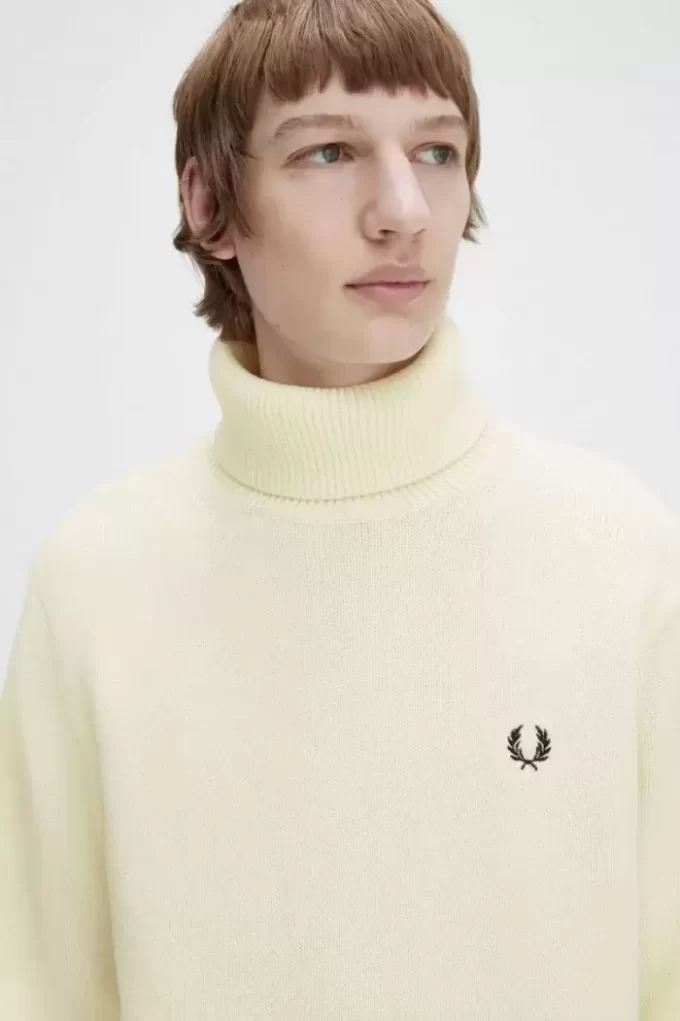 Knitted Roll Neck Men’s Jumper Knitted Roll Neck Men’s Jumper