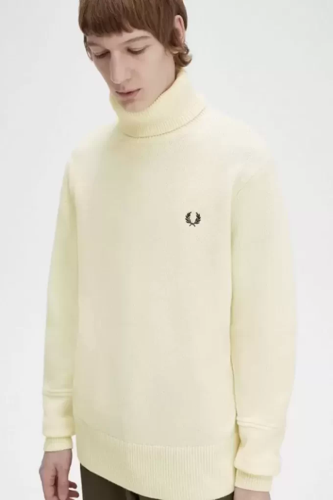 Knitted Roll Neck Men’s Jumper Knitted Roll Neck Men’s Jumper