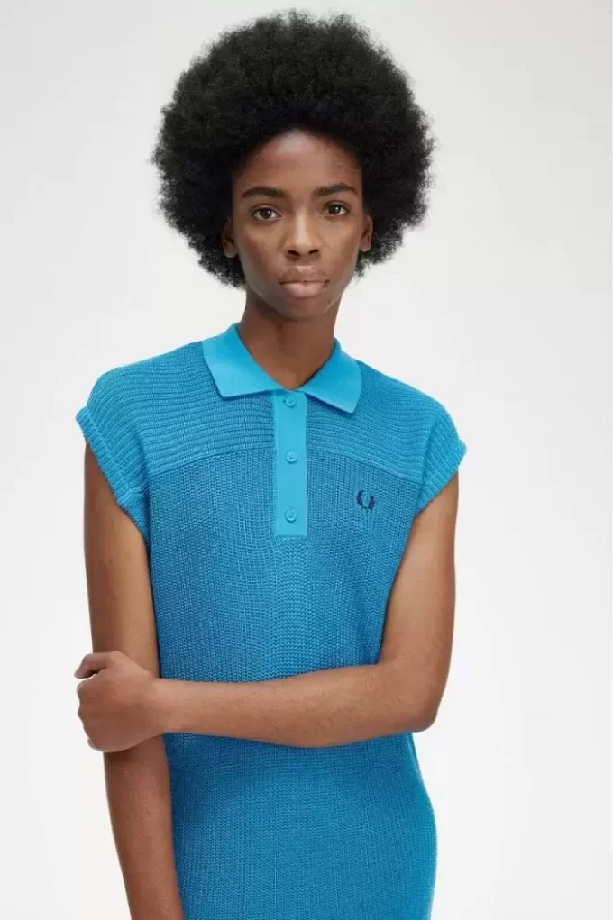 Knitted Shirt Women’s Dress