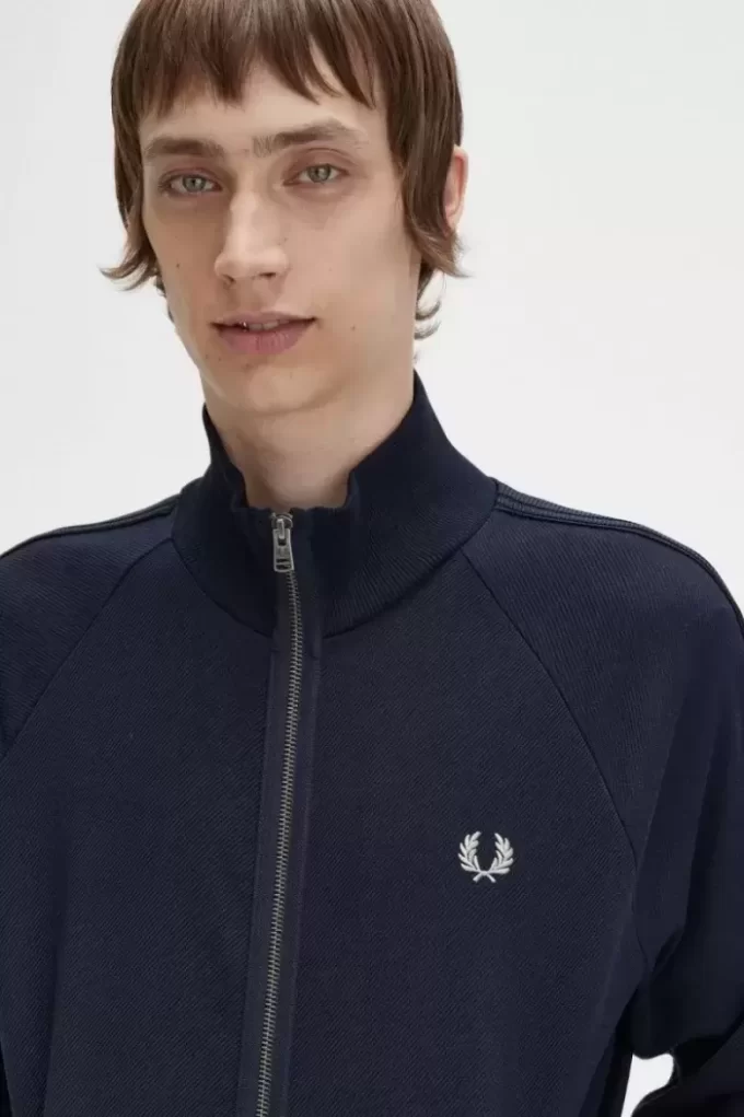 Knitted Tape Men’s Track Jackets Knitted Tape Men’s Track Jackets