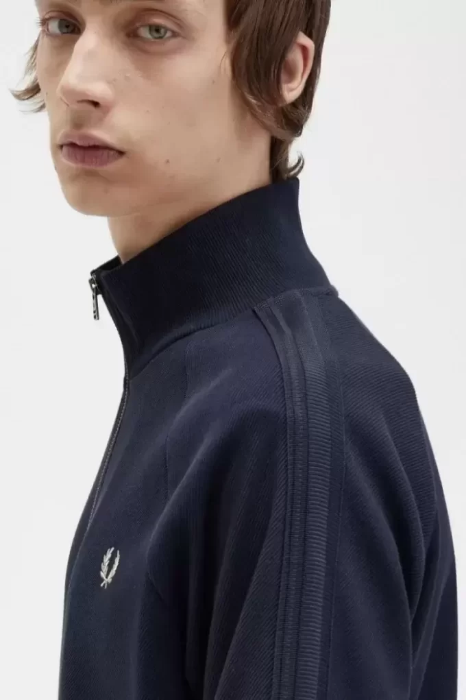Knitted Tape Men’s Track Jackets Knitted Tape Men’s Track Jackets
