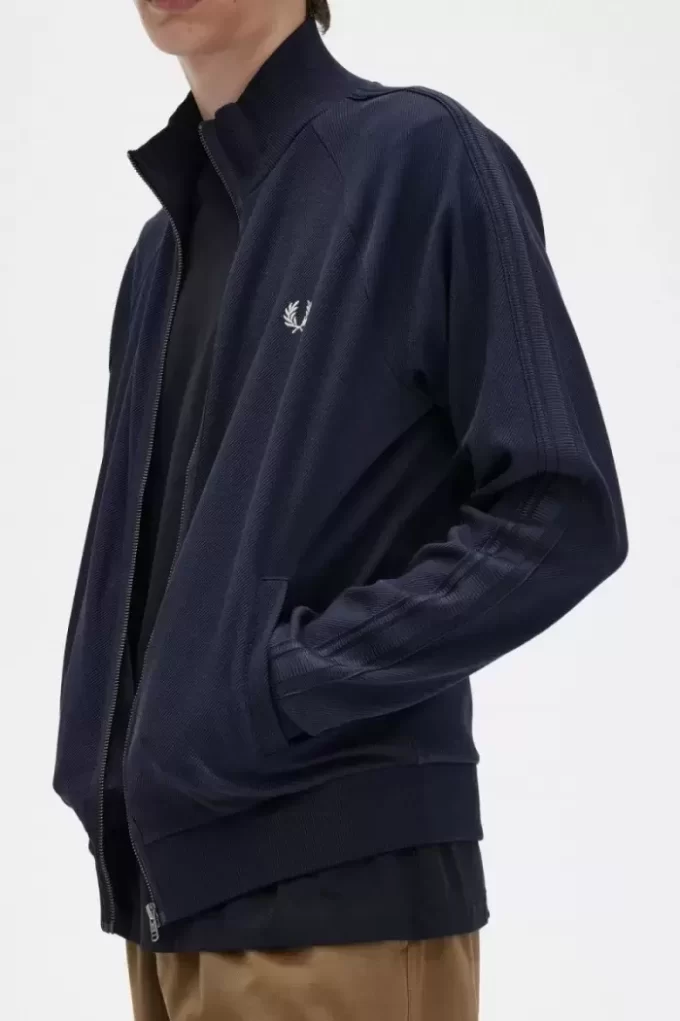 Knitted Tape Men’s Track Jackets Knitted Tape Men’s Track Jackets