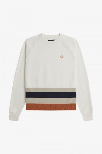 Knitted Trim Sweatshirts