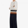 Knitted Trim Sweatshirts