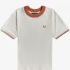 Knitted Trim T Shirts