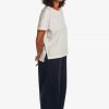 Knitted Trim T Shirts