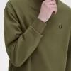 Knitted Trim Zip Neck Men’s Sweatshirts Knitted Trim Zip Neck Men’s Sweatshirts