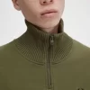 Knitted Trim Zip Neck Men’s Sweatshirts Knitted Trim Zip Neck Men’s Sweatshirts