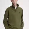 Knitted Trim Zip Neck Men’s Sweatshirts Knitted Trim Zip Neck Men’s Sweatshirts