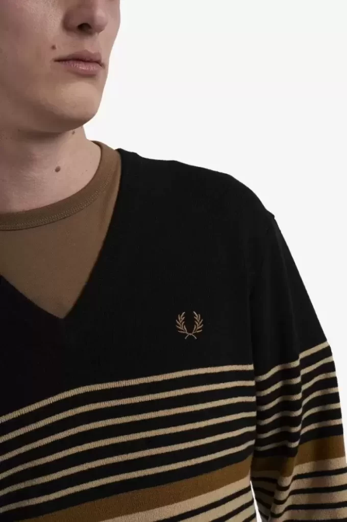Lambswool Striped Men’s Jumper Lambswool Striped Men’s Jumper