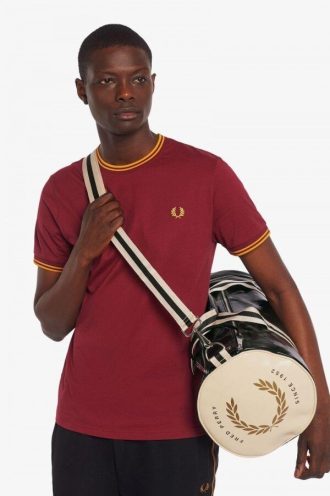 Laurel Wreath Barrel Bags