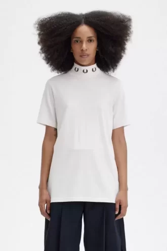 Laurel Wreath High Neck Women’s T-Shirt