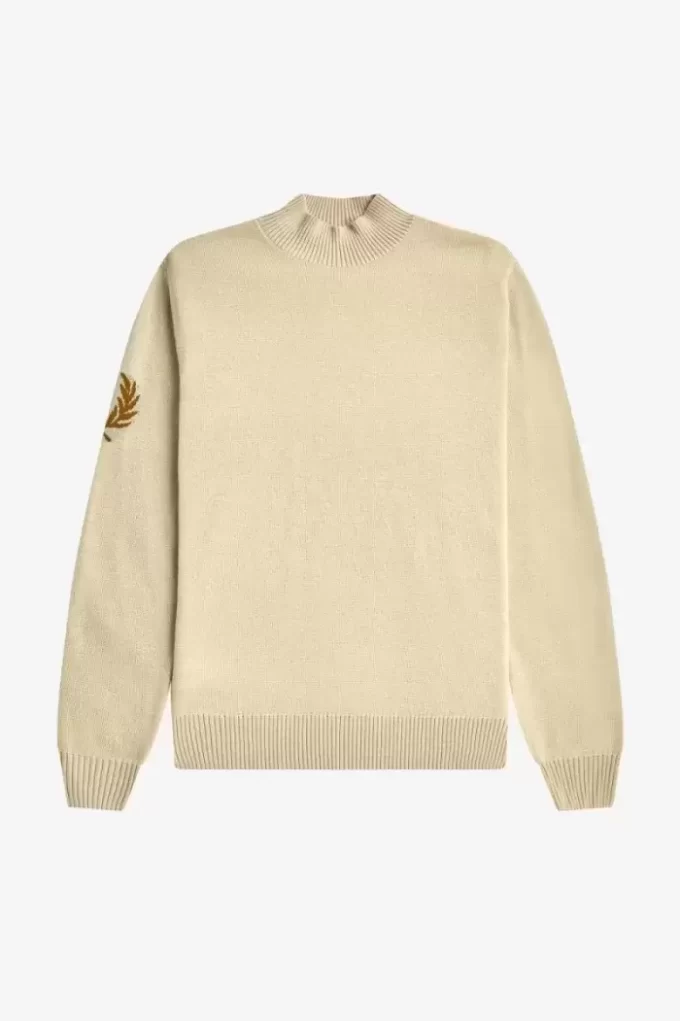 Laurel Wreath Mock Neck Men’s Jumper Laurel Wreath Mock Neck Men’s Jumper