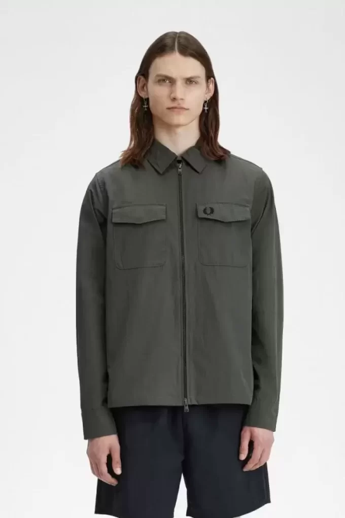 Lightweight Zip-Through Men’s Shirt