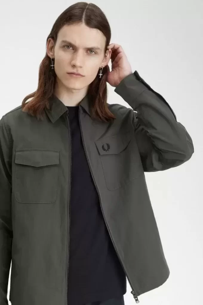 Lightweight Zip-Through Men’s Shirt