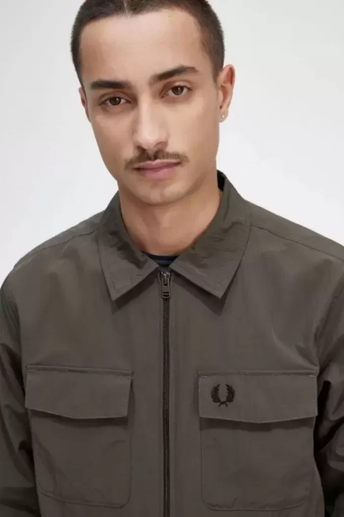 Lightweight Zip-Through Men’s Shirt