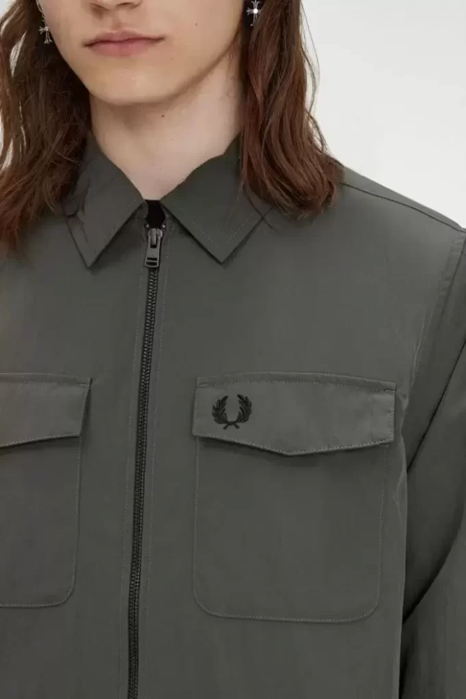 Lightweight Zip-Through Men’s Shirt