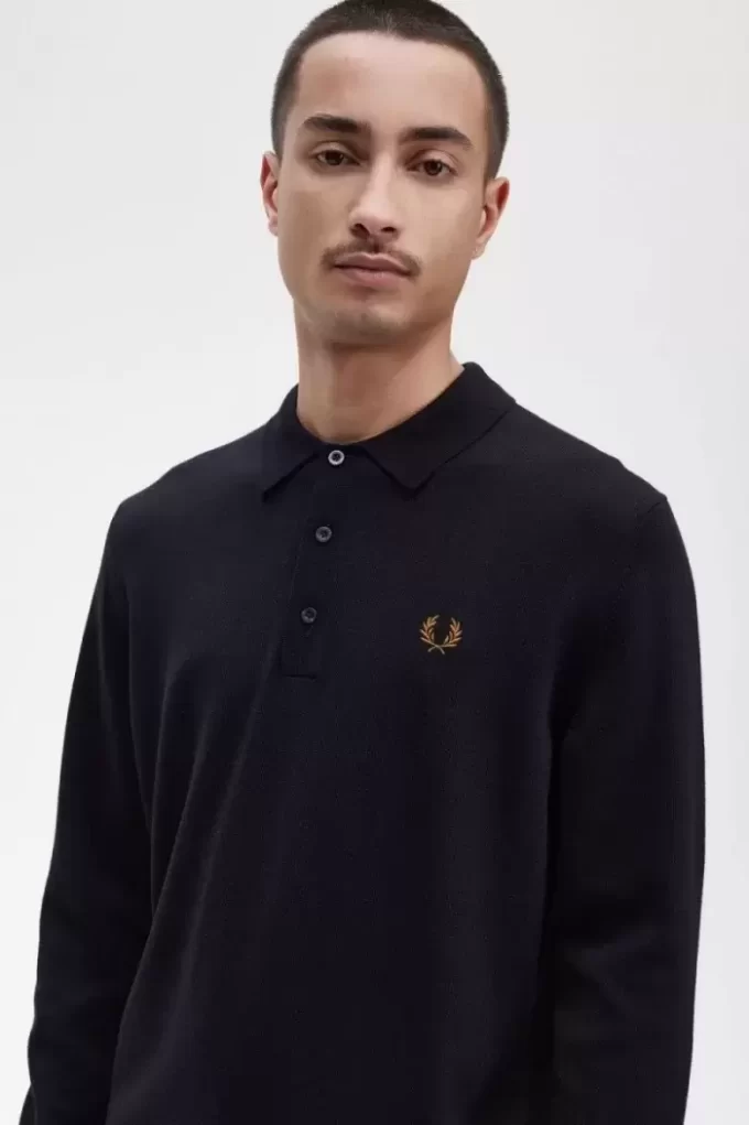 Long Sleeve Knitted Men’s Shirt
