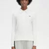 Long Sleeve Ribbed Women’s Polo Shirt