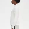 Long Sleeve Ribbed Women’s Polo Shirt