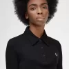 Long Sleeve Ribbed Women’s Polo Shirt
