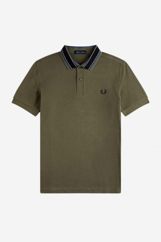 Medal Stripe Polo Shirts