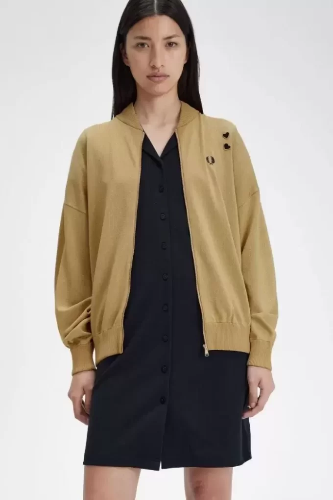 Metallic Knitted Bomber Women’s Jackets 1964 Metallic Knitted Bomber Women’s Jackets 1964