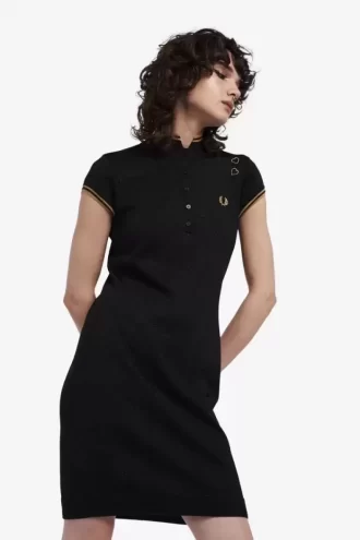 Metallic Knitted Women’s Dress