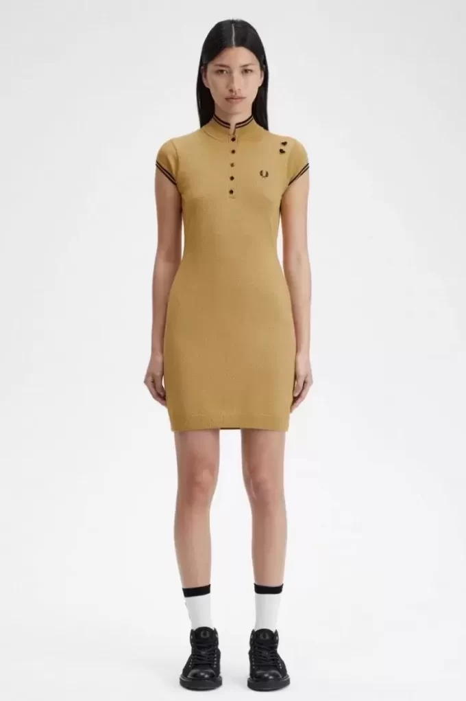Metallic Knitted Women’s Dress 1964