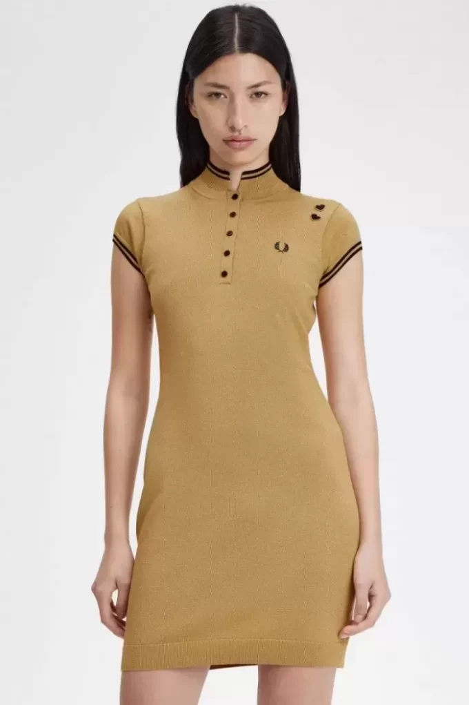 Metallic Knitted Women’s Dress 1964