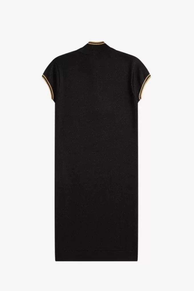 Metallic Knitted Women’s Dress