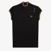 Metallic Knitted Women’s Polo Shirt