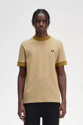 Micro Chequerboard Men’s T-Shirt