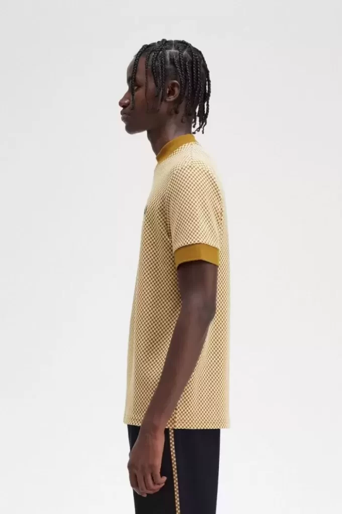 Micro Chequerboard Men’s T-Shirt